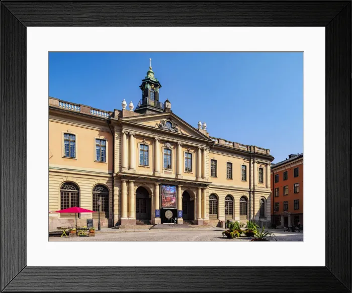 Framed Print : Nobel Prize Museum at Stortorget, The Big Square, Gamla Stan, Stockholm, Stockholm County, Sweden Framed Print : Nobel Prize Museum at Stortorget, The Big Square, Gamla Stan, Stockholm, Stockholm County, Sweden
