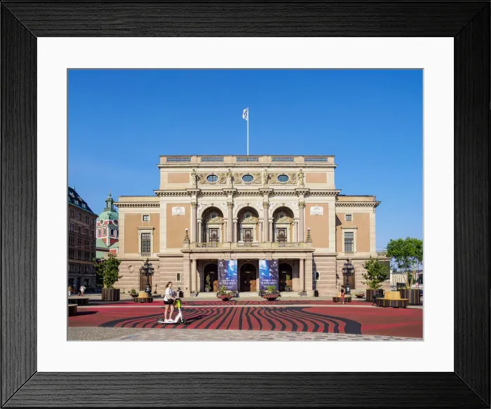 Framed Print : Royal Swedish Opera, Stockholm, Stockholm County, Sweden Framed Print : Royal Swedish Opera, Stockholm, Stockholm County, Sweden