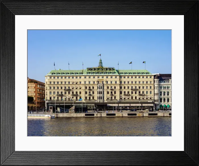 Framed Print : Grand Hotel, Stockholm, Stockholm County, Sweden Framed Print : Grand Hotel, Stockholm, Stockholm County, Sweden