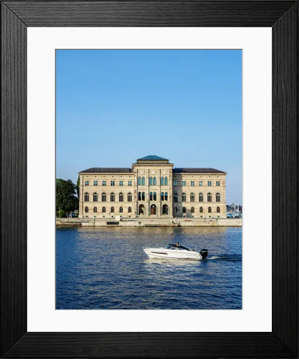 Framed Print : National Museum, Stockholm, Stockholm County, Sweden