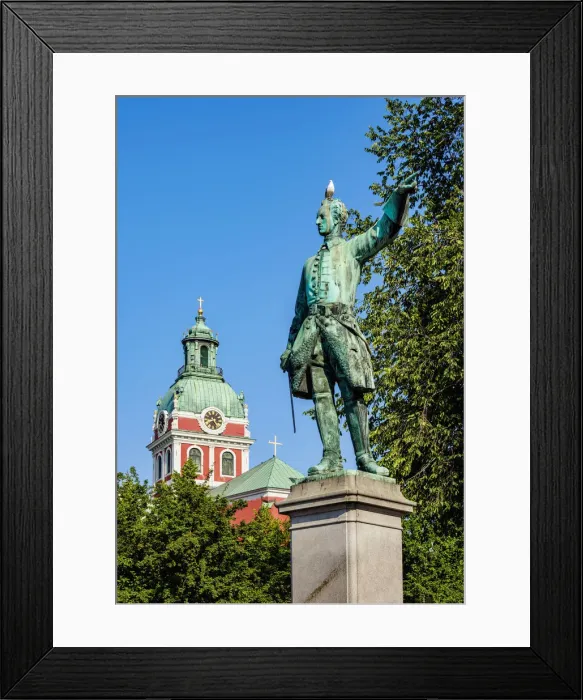 Framed Print : Kungstradgarden Park and St. Jacobs Church, Stockholm, Stockholm County, Sweden Framed Print : Kungstradgarden Park and St. Jacobs Church, Stockholm, Stockholm County, Sweden