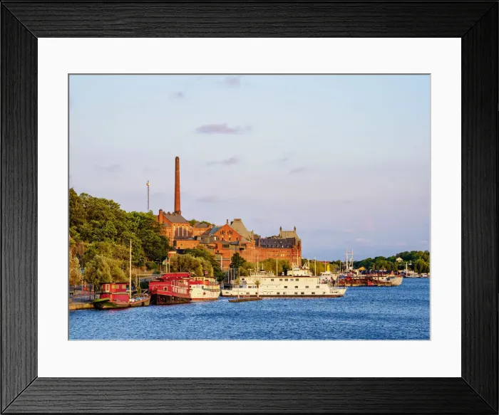 Framed Print : Sodermalm at sunrise, Stockholm, Stockholm County, Sweden Framed Print : Sodermalm at sunrise, Stockholm, Stockholm County, Sweden