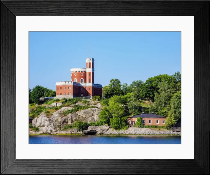 Framed Print : Kastellet at Kastelletholmen, Stockholm, Stockholm County, Sweden