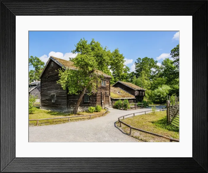 Framed Print : Skansen open air museum, Stockholm, Stockholm County, Sweden Framed Print : Skansen open air museum, Stockholm, Stockholm County, Sweden