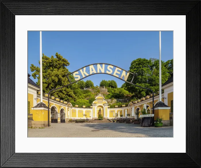 Framed Print : Skansen open air museum, Stockholm, Stockholm County, Sweden