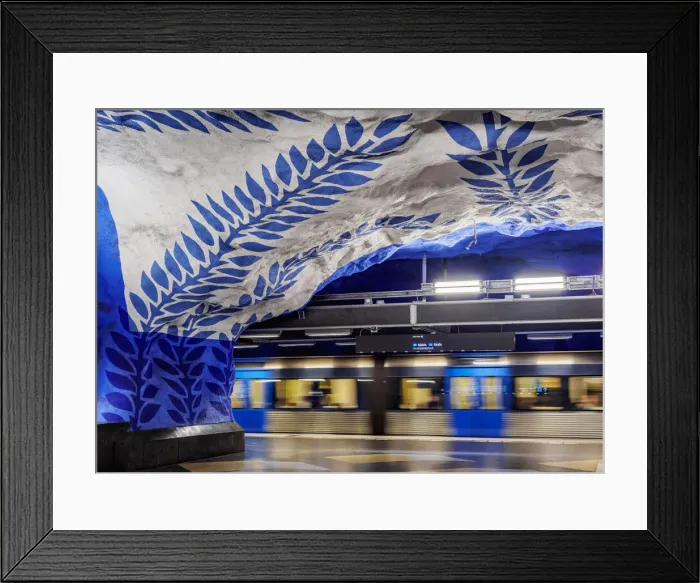 Framed Print : T-Centralen Metro Station, Stockholm, Stockholm County, Sweden Framed Print : T-Centralen Metro Station, Stockholm, Stockholm County, Sweden
