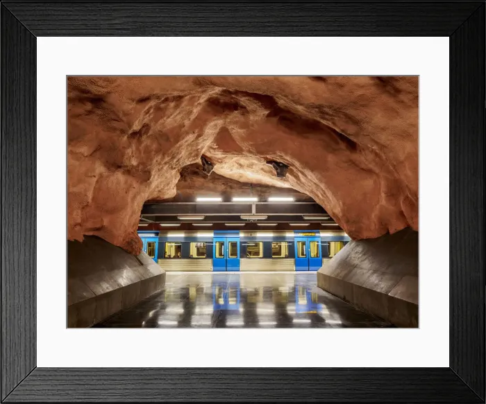 Framed Print : Radhuset metro station, Stockholm, Stockholm County, Sweden Framed Print : Radhuset metro station, Stockholm, Stockholm County, Sweden