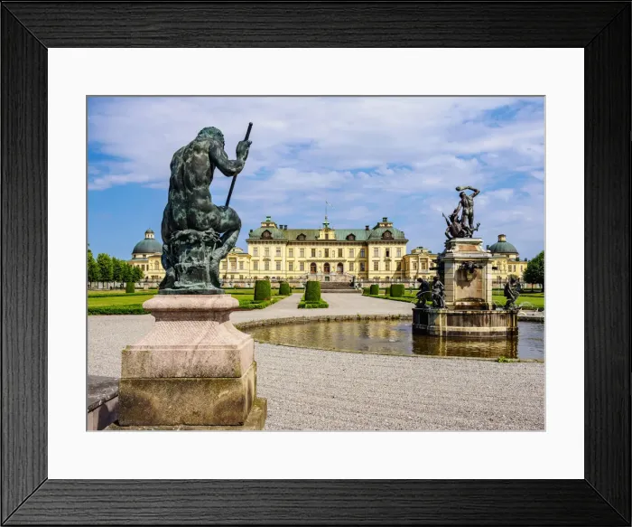 Framed Print : Drottningholm Palace Garden, Stockholm, Stockholm County, Sweden Framed Print : Drottningholm Palace Garden, Stockholm, Stockholm County, Sweden