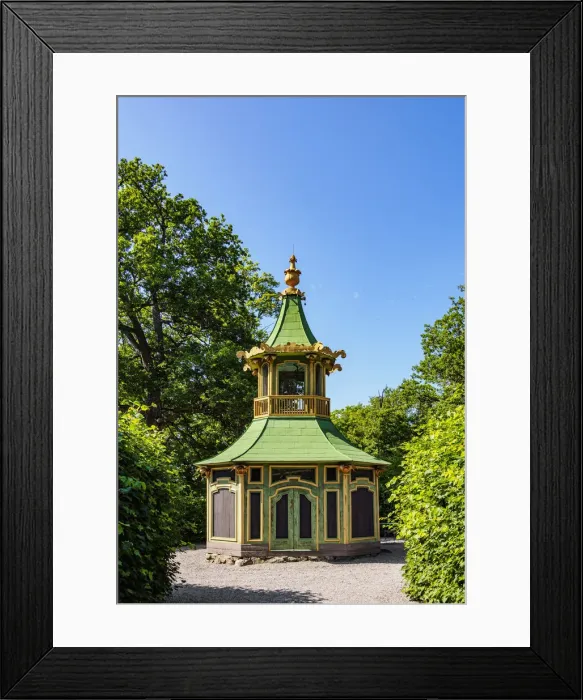 Framed Print : The Aviary near The Chinese Pavilion, Drottningholm Palace Garden, Stockholm, Stockholm County, Sweden Framed Print : The Aviary near The Chinese Pavilion, Drottningholm Palace Garden, Stockholm, Stockholm County, Sweden