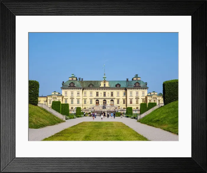 Framed Print : Drottningholm Palace Garden, Stockholm, Stockholm County, Sweden Framed Print : Drottningholm Palace Garden, Stockholm, Stockholm County, Sweden