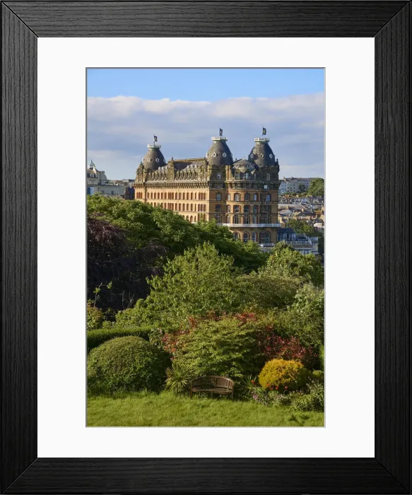 Framed Print : UK, England, Yorkshire, Scarborough, View of The Grand Hotel Framed Print : UK, England, Yorkshire, Scarborough, View of The Grand Hotel