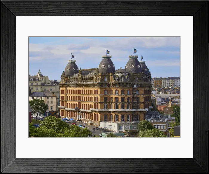 Framed Print : UK, England, Yorkshire, Scarborough, View of The Grand Hotel Framed Print : UK, England, Yorkshire, Scarborough, View of The Grand Hotel