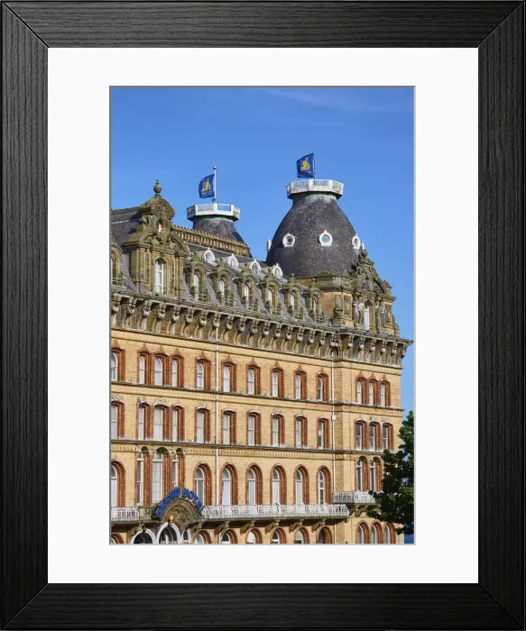 Framed Print : UK, England, Yorkshire, Scarborough, The Grand Hotel