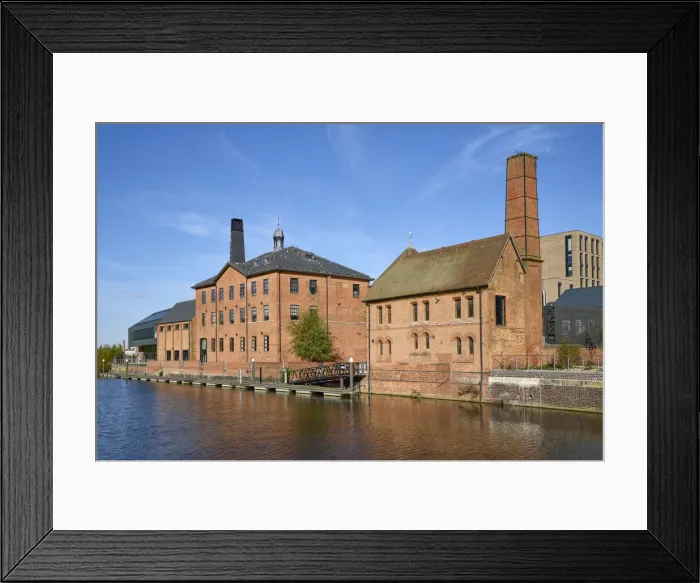 Framed Print : UK, England, East Midlands, Leicester, Friars Mills Framed Print : UK, England, East Midlands, Leicester, Friars Mills