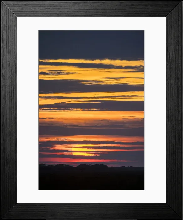 Framed Print : Sunrise over grassland, Liuwa Plain National Park, Zambia Framed Print : Sunrise over grassland, Liuwa Plain National Park, Zambia