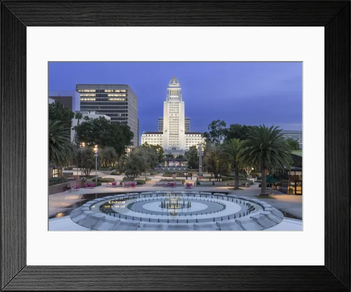 Framed Print : Los Angeles City Hall, Los Angeles, California, USA Framed Print : Los Angeles City Hall, Los Angeles, California, USA