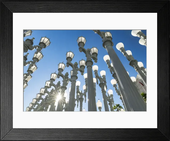Framed Print : Urban Light by Chris Burden, Los Angeles County Museum of Art (LACMA), Los Angeles, California, USA Framed Print : Urban Light by Chris Burden, Los Angeles County Museum of Art (LACMA), Los Angeles, California, USA