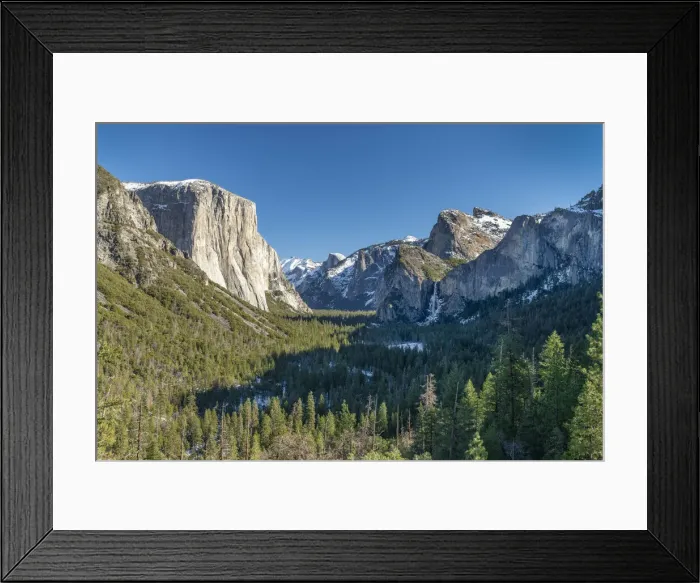Framed Print : Yosemite Valley from Tunnel View, Yosemite National Park, California, USA Framed Print : Yosemite Valley from Tunnel View, Yosemite National Park, California, USA