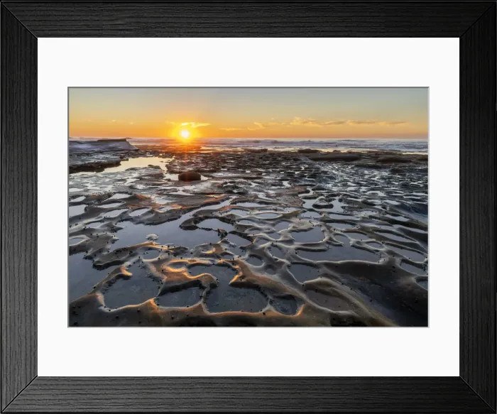 Framed Print : The Tide Pools or Pot Holes, La Jolla, California, USA Framed Print : The Tide Pools or Pot Holes, La Jolla, California, USA