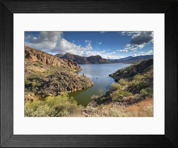 Framed Print : Canyon Lake, Tonto National Forest, near Phoenix, Arizona, USA Framed Print : Canyon Lake, Tonto National Forest, near Phoenix, Arizona, USA