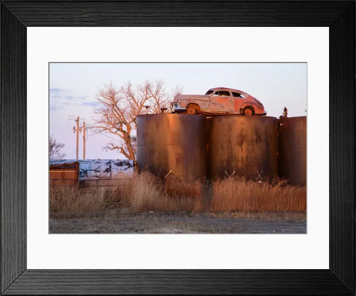 Framed Print : USA, Great Plains, Nebraska, Hamlet Framed Print : USA, Great Plains, Nebraska, Hamlet