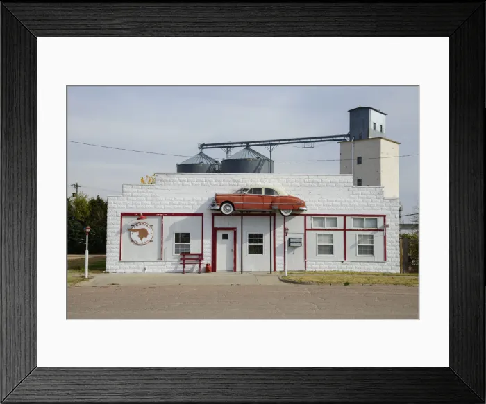 Framed Print : USA, Great Plains, Kansas, Trego County, Collyer Framed Print : USA, Great Plains, Kansas, Trego County, Collyer