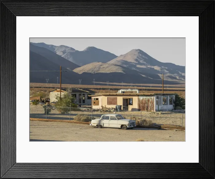 Framed Print : USA, California, Pearsonville, The Golden Cactus Ghost Town Framed Print : USA, California, Pearsonville, The Golden Cactus Ghost Town