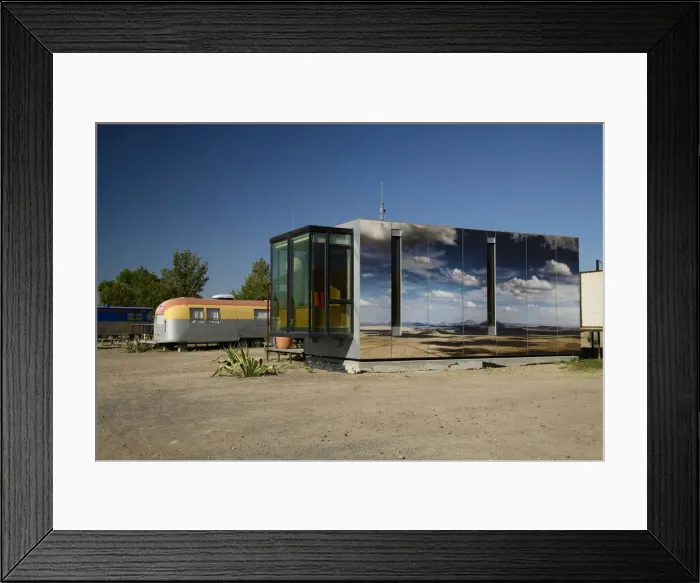 Framed Print : USA, Texas, Marfa, El Cosmico Framed Print : USA, Texas, Marfa, El Cosmico