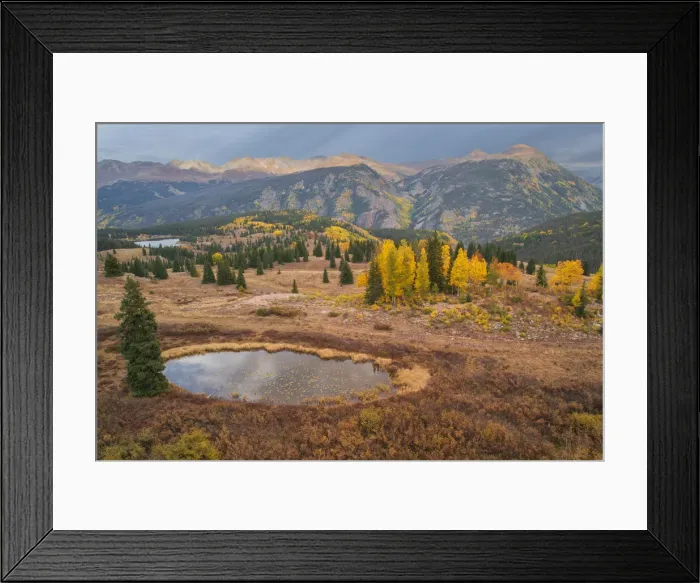 Framed Print : USA, Rocky Mountains, Colorado, Durango, San Juan National Forest, Molas pass Framed Print : USA, Rocky Mountains, Colorado, Durango, San Juan National Forest, Molas pass