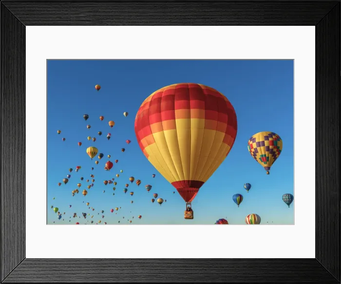 Framed Print : USA, New Mexico, Albuquerque, Albuquerque International Balloon Fiesta Framed Print : USA, New Mexico, Albuquerque, Albuquerque International Balloon Fiesta