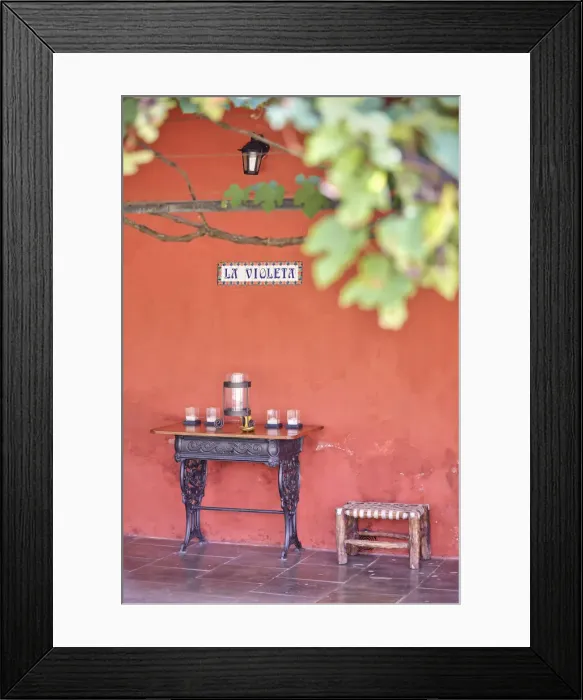 Framed Print : Exterior detail of the Estancia La Violeta Polo Club, Chajari, Entre Rios, Argentina Framed Print : Exterior detail of the Estancia La Violeta Polo Club, Chajari, Entre Rios, Argentina