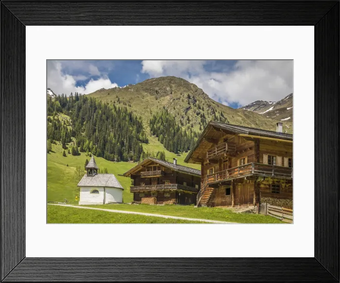 Framed Print : Unterstalleralm (1, 673 m) in the Arntal, Innervillgraten, Villgratental, East Tyrol, Tyrol, Austria Framed Print : Unterstalleralm (1, 673 m) in the Arntal, Innervillgraten, Villgratental, East Tyrol, Tyrol, Austria