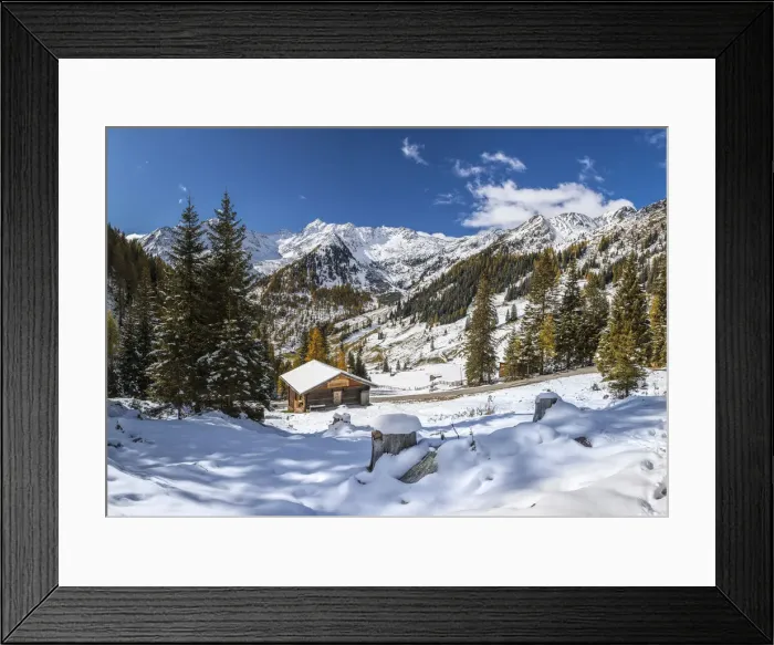 Framed Print : View from the Oberalleralm into the Villgratental with the Riesenspitze (2, 774 m), East Tyrol, Tyrol, Austria Framed Print : View from the Oberalleralm into the Villgratental with the Riesenspitze (2, 774 m), East Tyrol, Tyrol, Austria