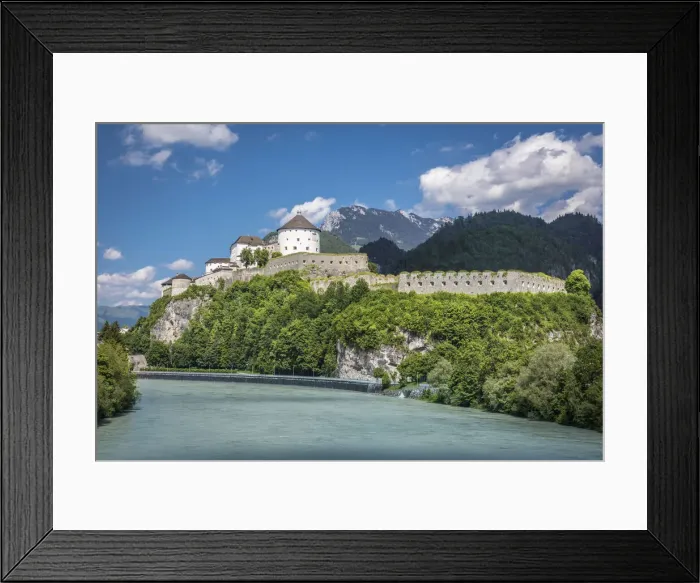Framed Print : Kufstein Fortress above the Inn River, Kufstein in Tirol, Tyrol, Austria Framed Print : Kufstein Fortress above the Inn River, Kufstein in Tirol, Tyrol, Austria