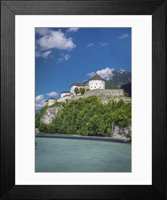 Framed Print : Kufstein Fortress above the Inn River, Kufstein in Tirol, Tyrol, Austria Framed Print : Kufstein Fortress above the Inn River, Kufstein in Tirol, Tyrol, Austria
