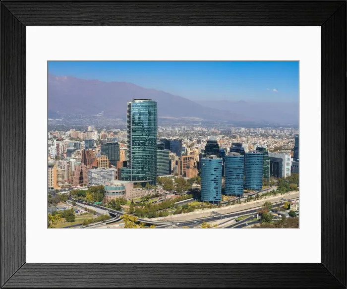 Framed Print : Titanium La Portada and other high-rise buildings of Providencia, Santiago Province, Santiago Metropolitan Region, Chile Framed Print : Titanium La Portada and other high-rise buildings of Providencia, Santiago Province, Santiago Metropolitan Region, Chile