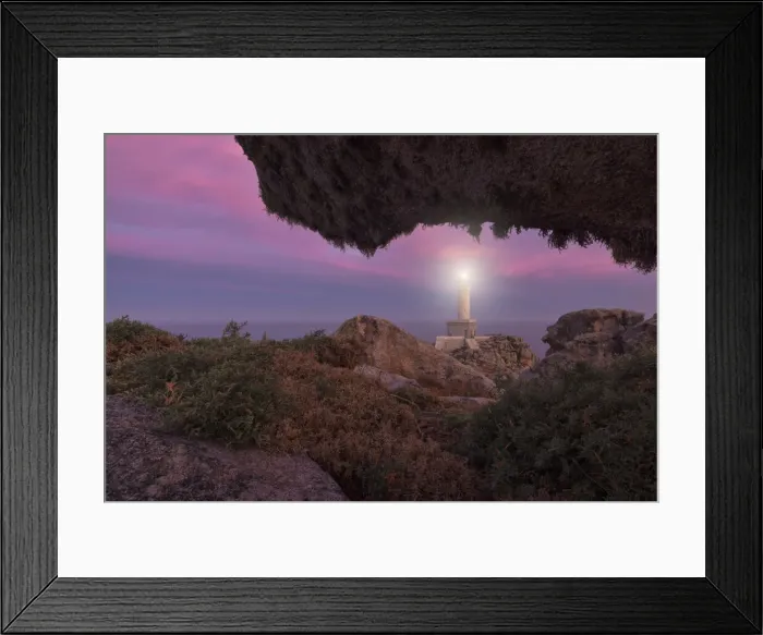 Framed Print : Punta Nariga Lighthouse, municipality of Malpica de Bergantinos, Galicia, Spain Framed Print : Punta Nariga Lighthouse, municipality of Malpica de Bergantinos, Galicia, Spain