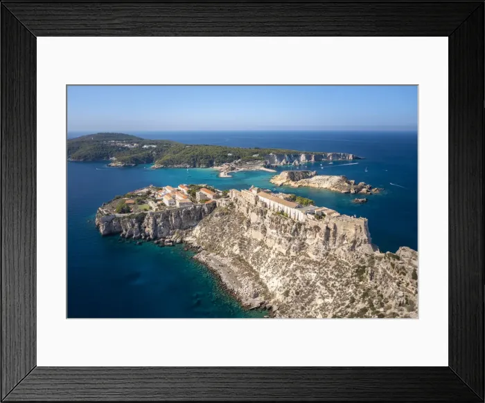 Framed Print : Santuario di Santa Maria a Mare, Isola san Nicola with Cretaccio and Isola san Domino. Tremiti Islands, Foggia district, Puglia, Italy Framed Print : Santuario di Santa Maria a Mare, Isola san Nicola with Cretaccio and Isola san Domino. Tremiti Islands, Foggia district, Puglia, Italy