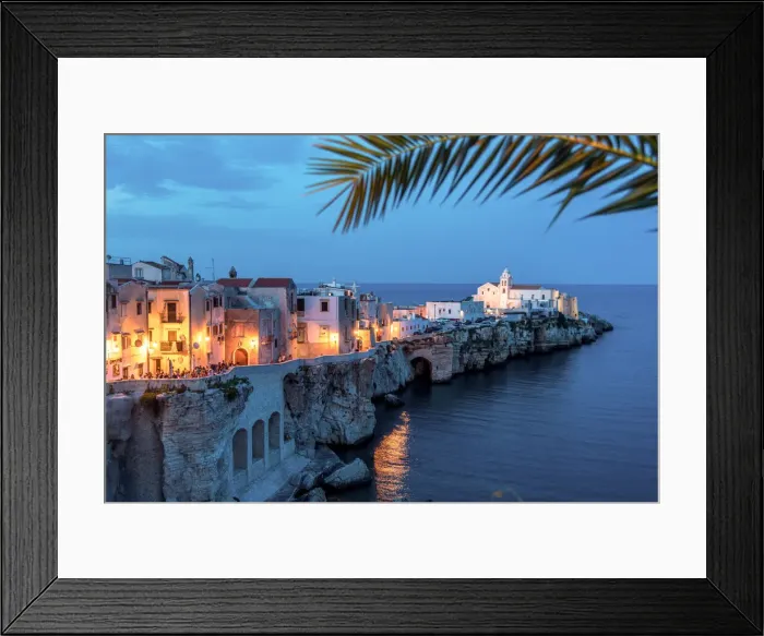 Framed Print : Punta di San Francesco, Vieste, Gargano, Puglia, Italy, Europe Framed Print : Punta di San Francesco, Vieste, Gargano, Puglia, Italy, Europe
