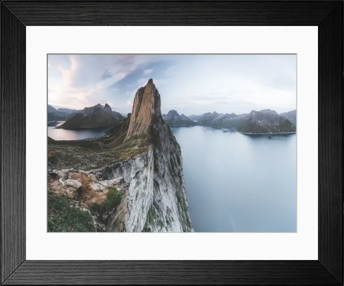 Framed Print : Segla mountain, Senja island, Troms county, Norway Framed Print : Segla mountain, Senja island, Troms county, Norway