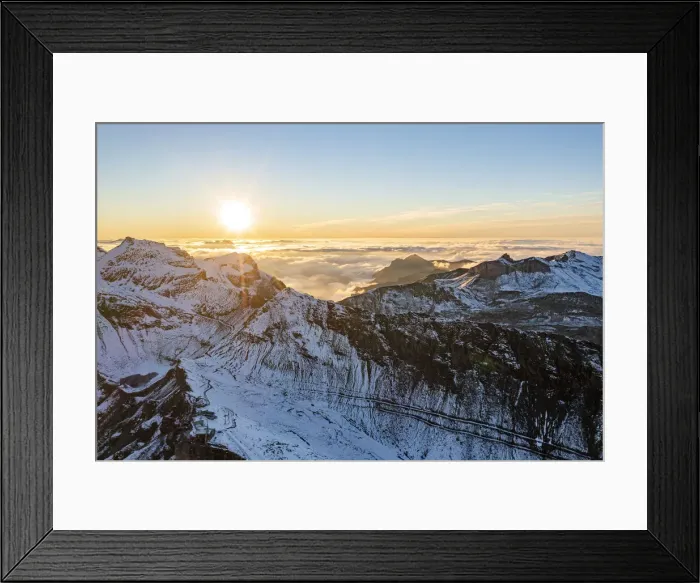 Framed Print : Schilthorn and Birg, Jungfrau Region, Berner Oberland, Switzerland Framed Print : Schilthorn and Birg, Jungfrau Region, Berner Oberland, Switzerland