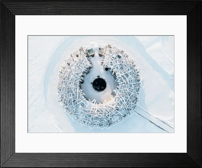 Framed Print : Arctic Bath Spa Hotel, Harads, Lapland, Sweden