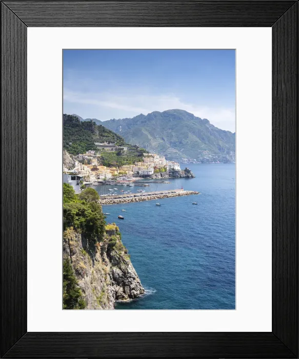 Framed Print : Amalfi, Amalfi Coast, Campania, Italy Framed Print : Amalfi, Amalfi Coast, Campania, Italy
