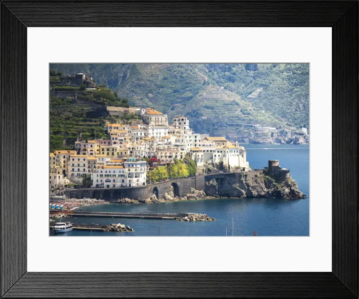 Framed Print : Amalfi, Amalfi Coast, Campania, Italy Framed Print : Amalfi, Amalfi Coast, Campania, Italy