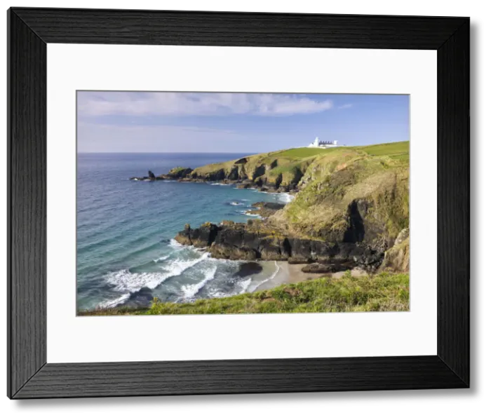 Framed Print : Looking across Housel Bay to The Lizard Peninsula and Lighthouse, Lizard, Cornwall, England. Spring (April) 2010 Framed Print : Looking across Housel Bay to The Lizard Peninsula and Lighthouse, Lizard, Cornwall, England. Spring (April) 2010