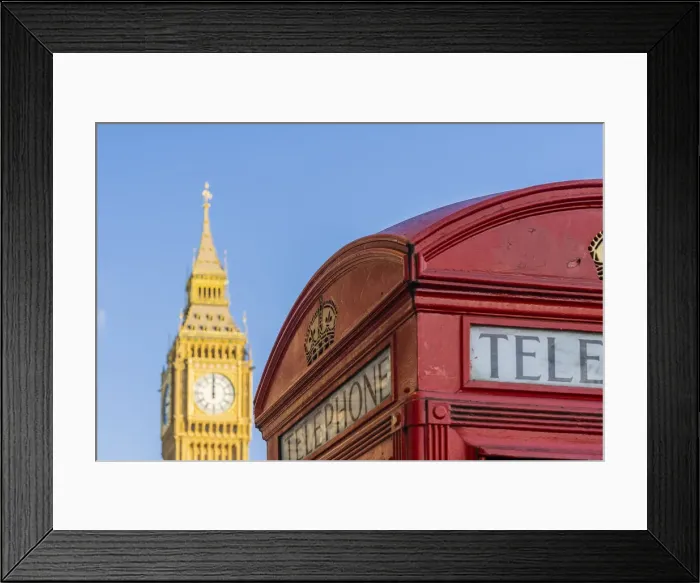 Framed Print : Big Ben, also known as Elizabeth Tower and a red Phone box. Part of the Houses of Parliament and a Unesco World Heritage site, London, England, UK Framed Print : Big Ben, also known as Elizabeth Tower and a red Phone box. Part of the Houses of Parliament and a Unesco World Heritage site, London, England, UK