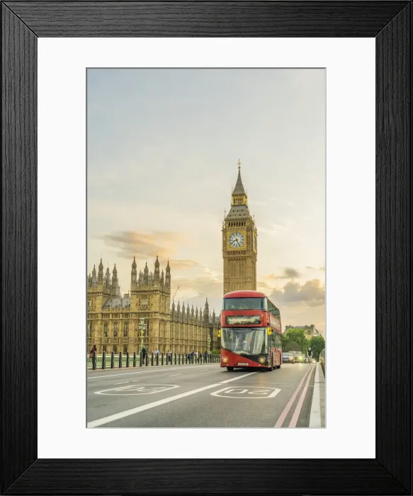 Framed Print : A red bus on Westminster Bridege and Big Ben, also known as Elizabeth Tower. Part of the Houses of Parliament and a Unesco World Heritage site, London, England, UK Framed Print : A red bus on Westminster Bridege and Big Ben, also known as Elizabeth Tower. Part of the Houses of Parliament and a Unesco World Heritage site, London, England, UK