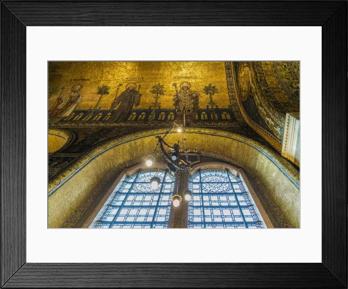 Framed Print : Ceiling at Westminster Cathedral, London, England, Uk Framed Print : Ceiling at Westminster Cathedral, London, England, Uk