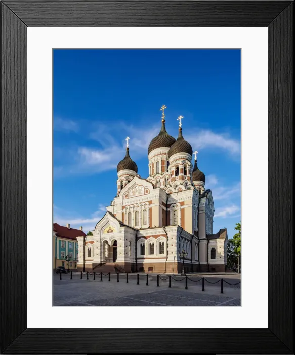 Framed Print : Alexander Nevsky Cathedral, Old Town, Tallinn, Estonia Framed Print : Alexander Nevsky Cathedral, Old Town, Tallinn, Estonia