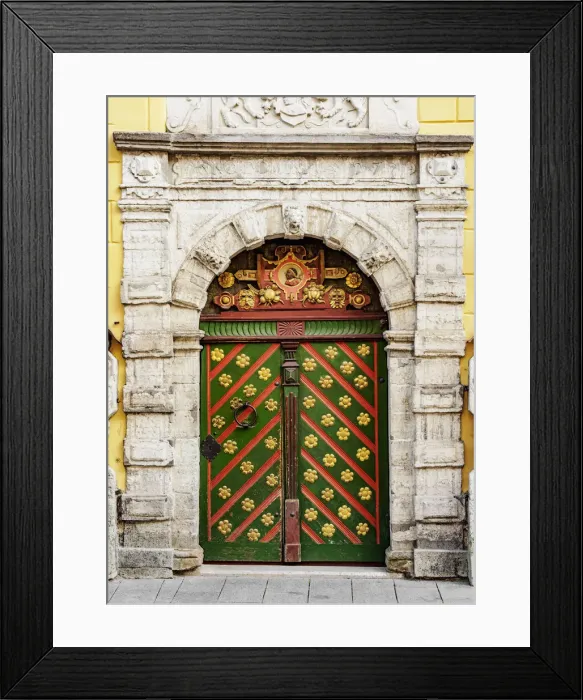 Framed Print : House of the Blackheads, detailed view, 26 Pikk Street, Old Town, Tallinn, Estonia Framed Print : House of the Blackheads, detailed view, 26 Pikk Street, Old Town, Tallinn, Estonia